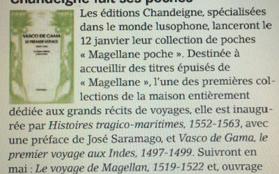 Nouvelle collection “Magellane poche” dans Livres Hebdo