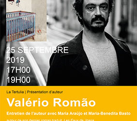 Bibliothèque Marcel Bataillon – Mercredi 25 septembre à 17h – Rencontre avec Valério Romão autour des “Eaux de Joana”